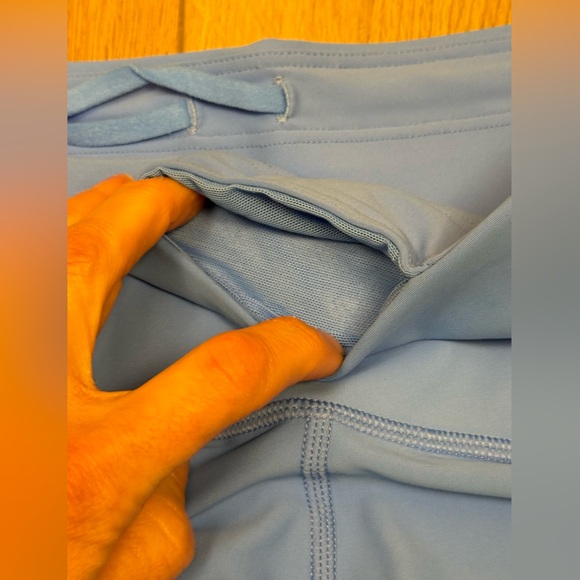 NWT Athleta Interval High Rise Perforated Legging Cornflower Size M - Picture 12 of 12